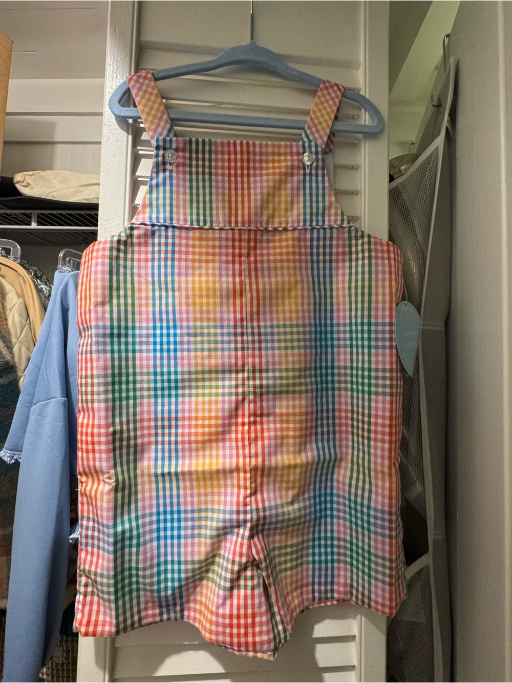 Little English Hampton Shortall Preppy Plaid 3T NWT